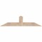Ekena Millwork Portland Smooth Timber Gable Bracket, Douglas Fir, 60"W x 15"H x 3 1/2"D x 5 1/2"F, 6/12 Pitch GBW060X15X0406POR00SDF - alternate 1